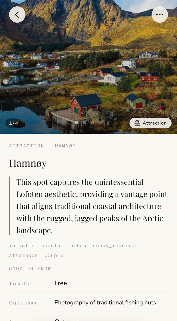 Hamnøy · Plango POI
